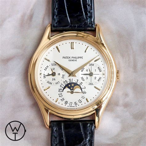 patek philippe 3940 perpetual calendar yellow gold 18c|Patek Philippe perpetual calendar review.